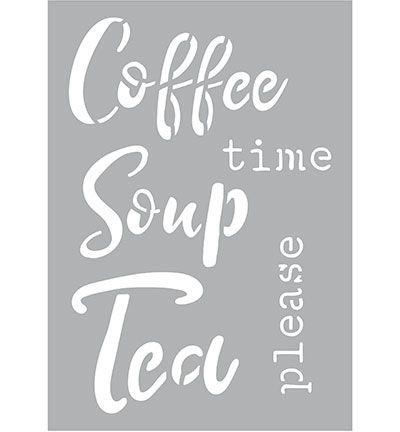 Sjabloon Vintage 02 - coffee time