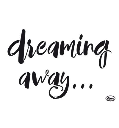 Sjabloon vintage 09 - Dreaming Away