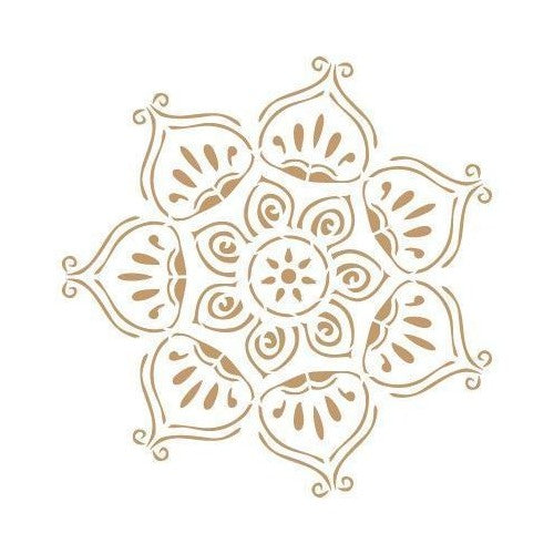 Sjabloon Mandala 6 50x50cm