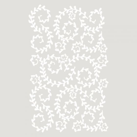 Sjabloon DA14 - Krullen 30cmx45cm