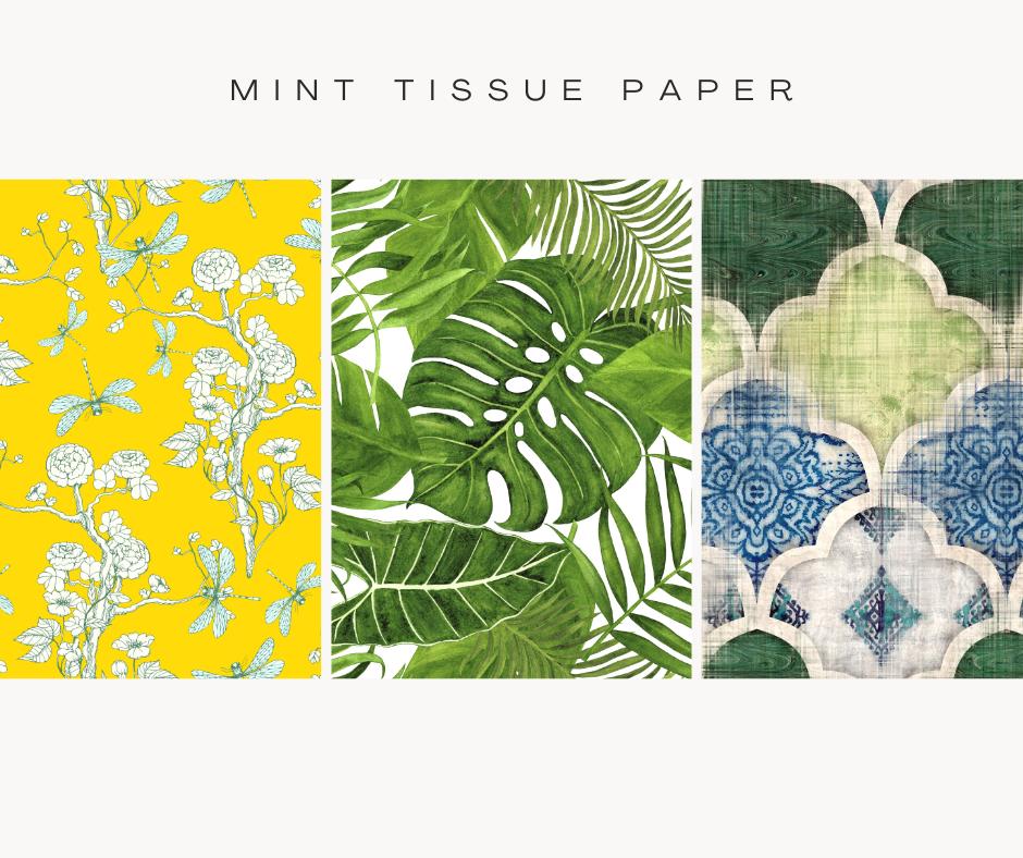 Mint by Michelle Tissue Papier