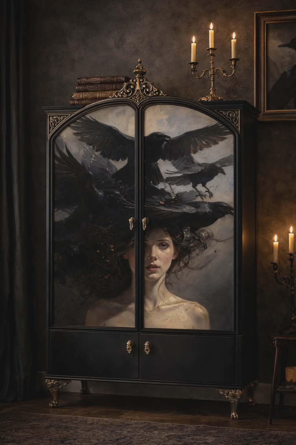 *Release Feb 2026 - Ravens - Mint by Michelle decoupage papier