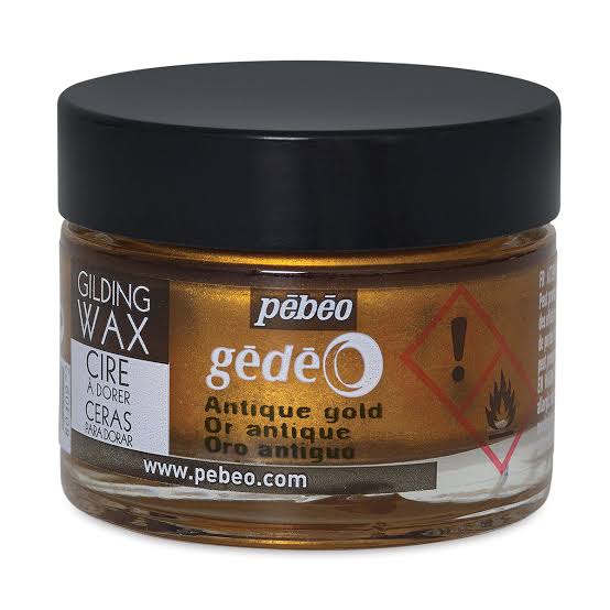 PEBEO gilding wax - ANTIQUE GOLD - 30 ml