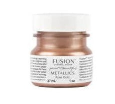 Fusion Mineral Paint Metallics - Gebürsteter Stahl