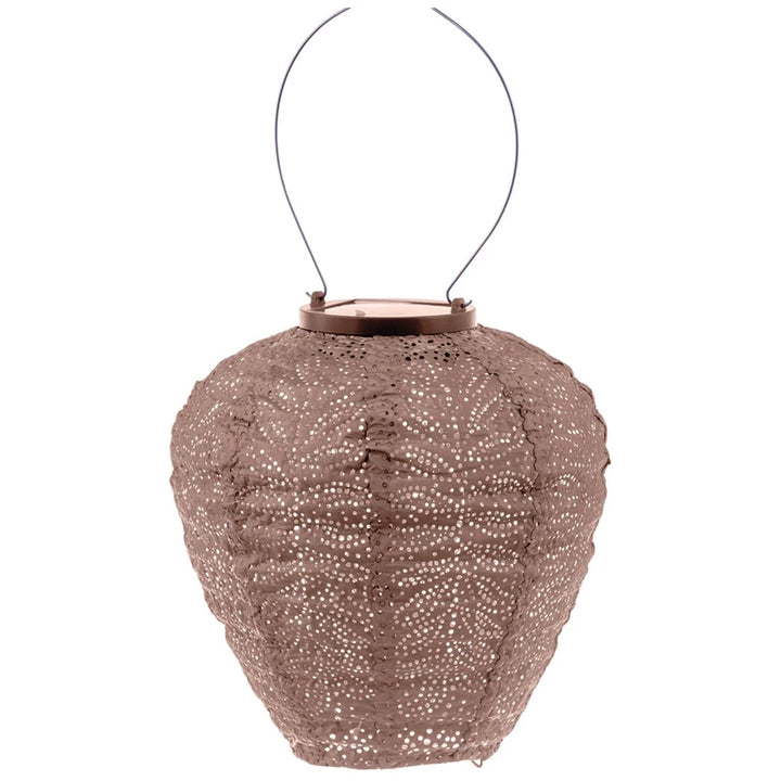 Lumiz Solar Lampion - Ballon 20cm Mosaik (Rosa)