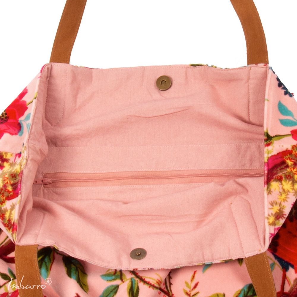 Imbarro shopper Paradise Large Blush