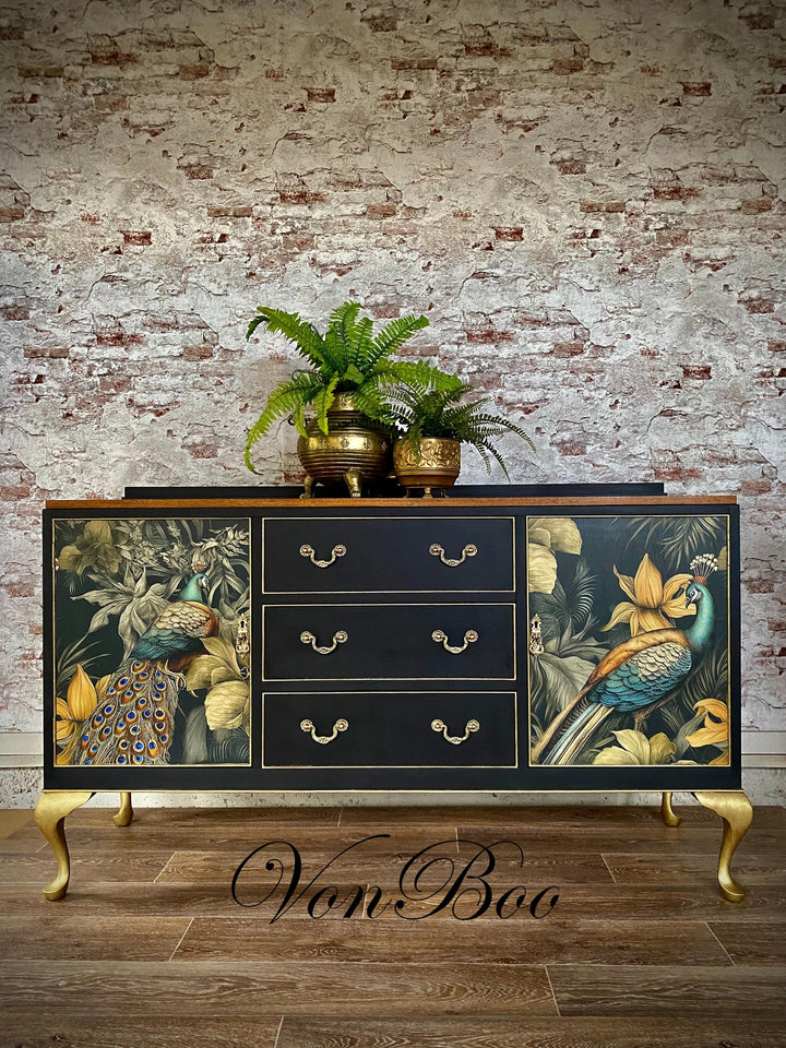 A peacock pair - Mint by Michelle decoupage papier