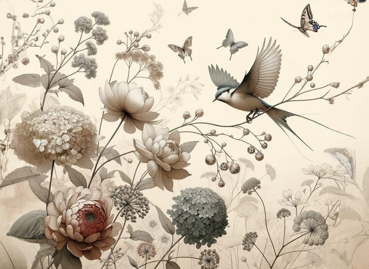 Pale Blossom - Mint by Michelle decoupage papier