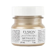 Fusion Mineral Paint Metallics - Gebürsteter Stahl