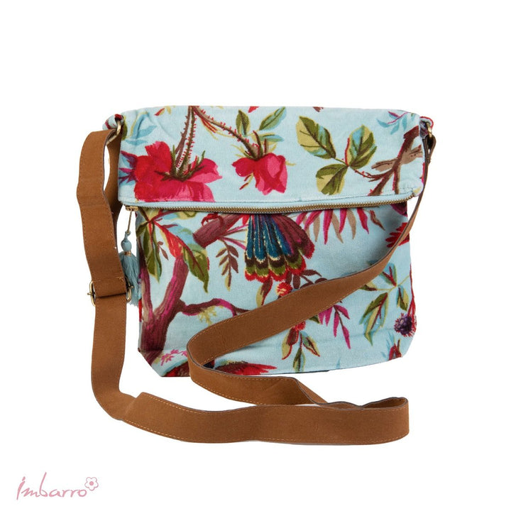 Imbarro cross bag paradise TURQUOISE