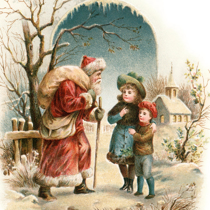 xmas collection - A Vintage christmas - Mint by Michelle decoupage papier