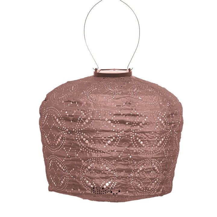 Lumiz Solar Lampion - Arch 30cm Mandala (Mocha Mousse)