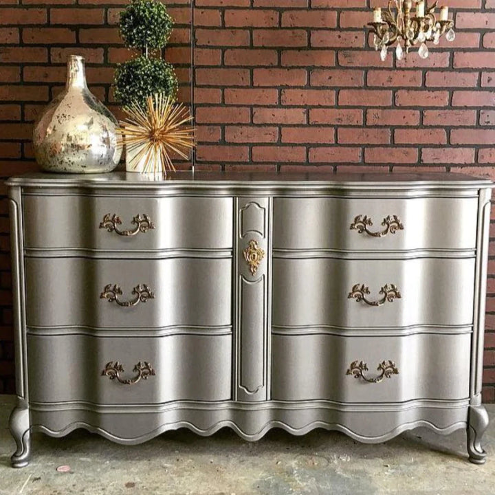 Fusion Mineral Paint Metallics - BRUSHED STEEL
