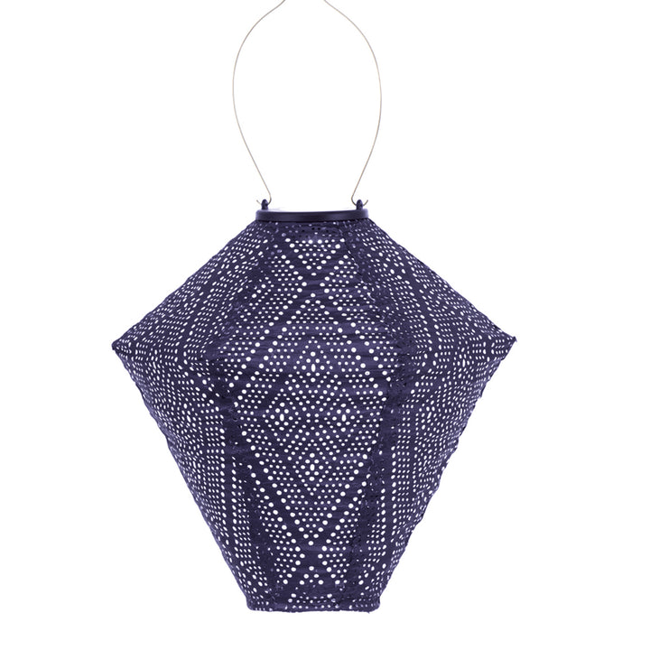 Lumiz Solar Lampion - Diamond 28cm Ikat (Future Dusk)