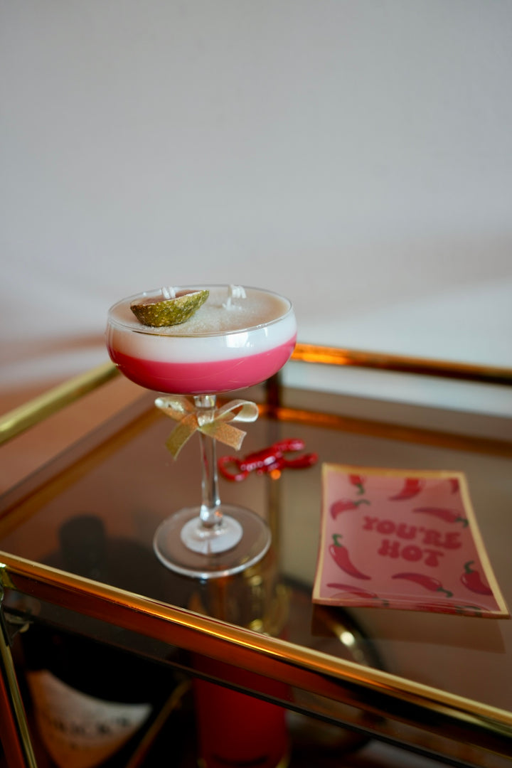 Rasberry Martini kaars