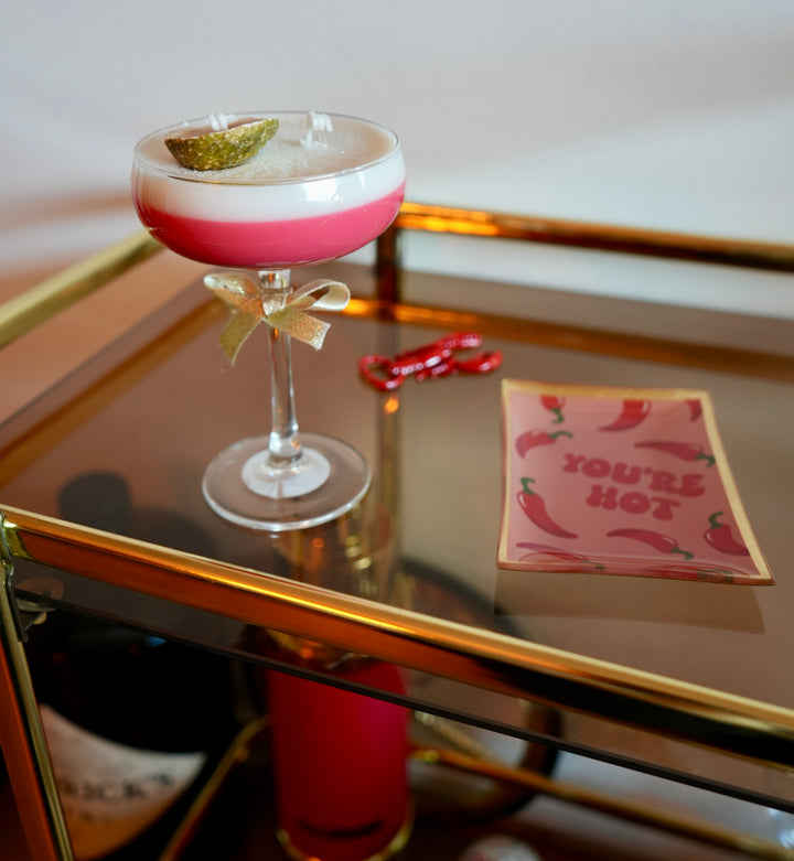 Rasberry Martini kaars
