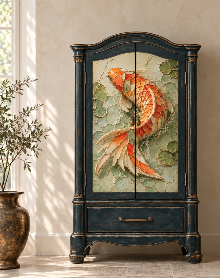 * Release 28 sept - Koi - Mint by Michelle decoupage paper