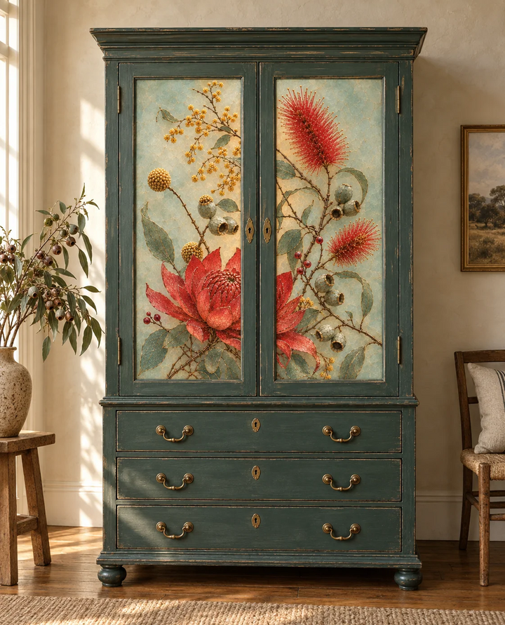* Release 28 sept - Australiana- Mint by Michelle decoupage paper