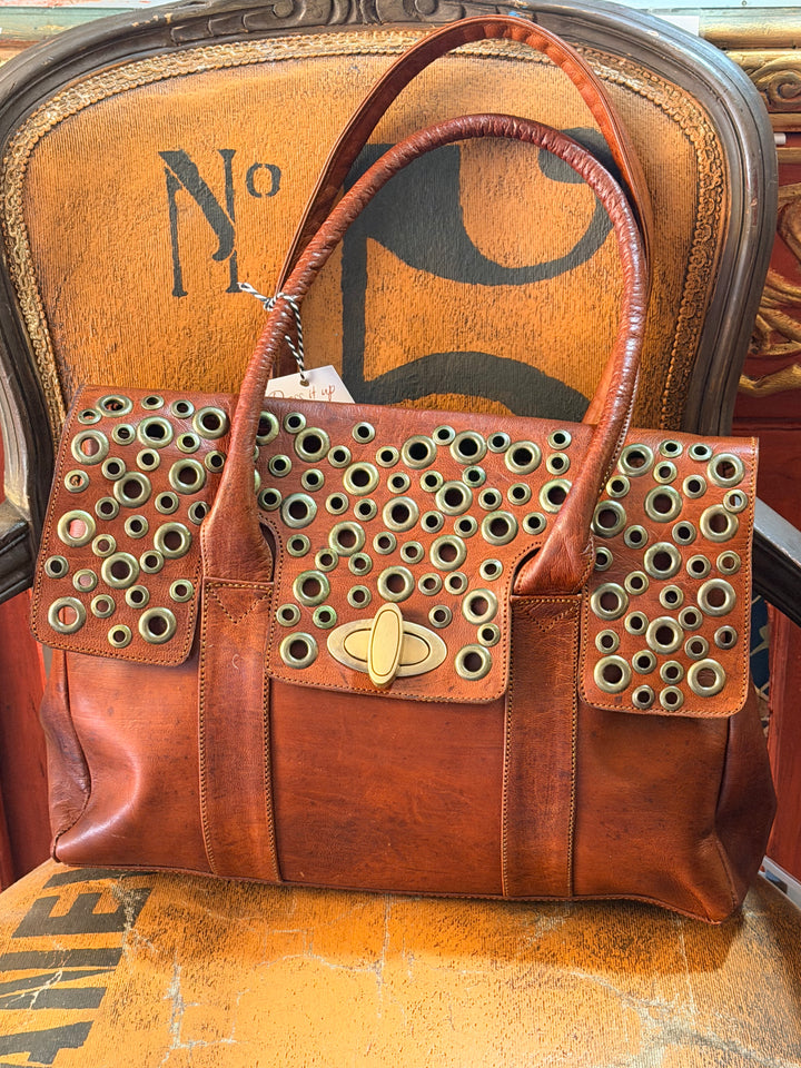 Leren tas Madrid