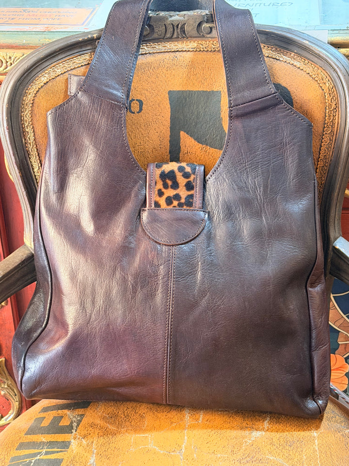 Leren tas “Milan”