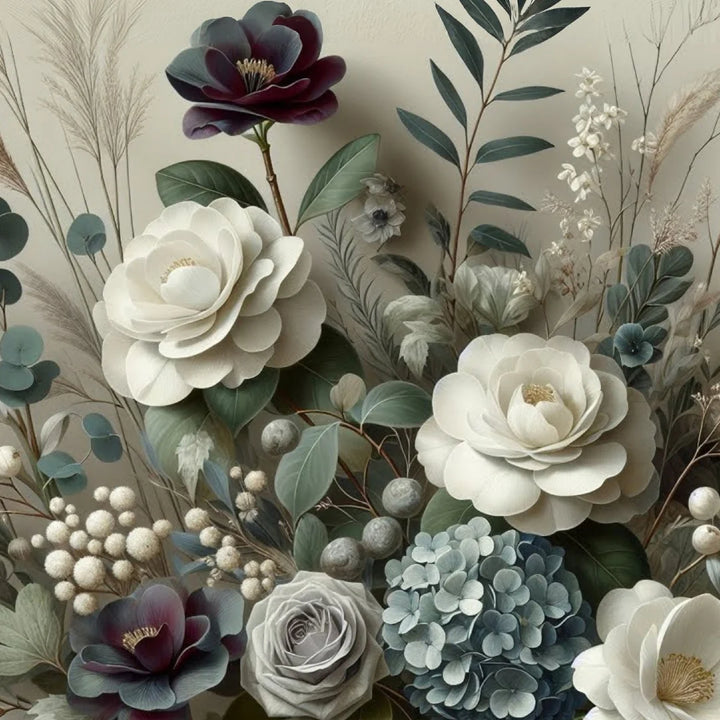 *Release 31 maart 2025 - Winter Petals  - Mint by Michelle decoupage papier