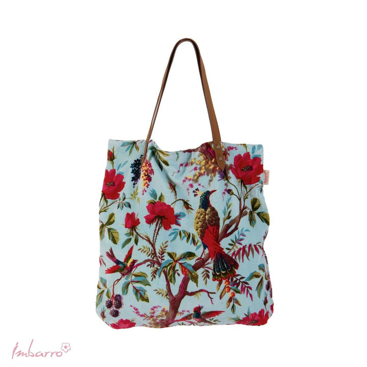 Imbarro shopper Paradise large turquoise