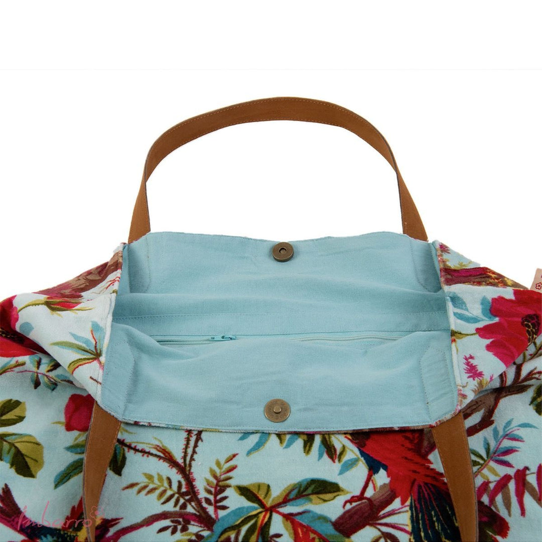 Imbarro shopper Paradise large turquoise