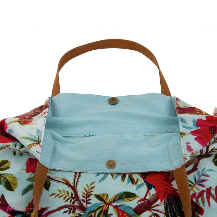 Imbarro shopper Paradise large turquoise