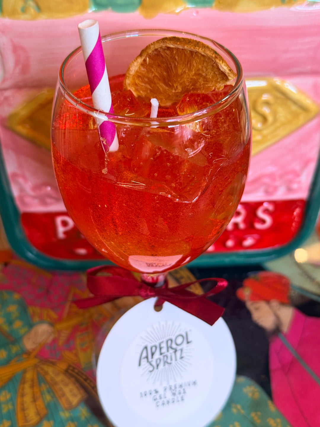 Aperol Spritz kaars