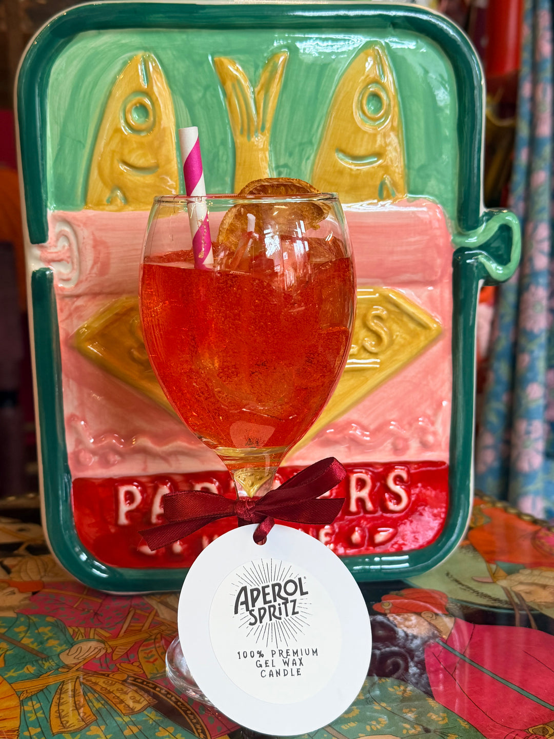 Aperol Spritz kaars