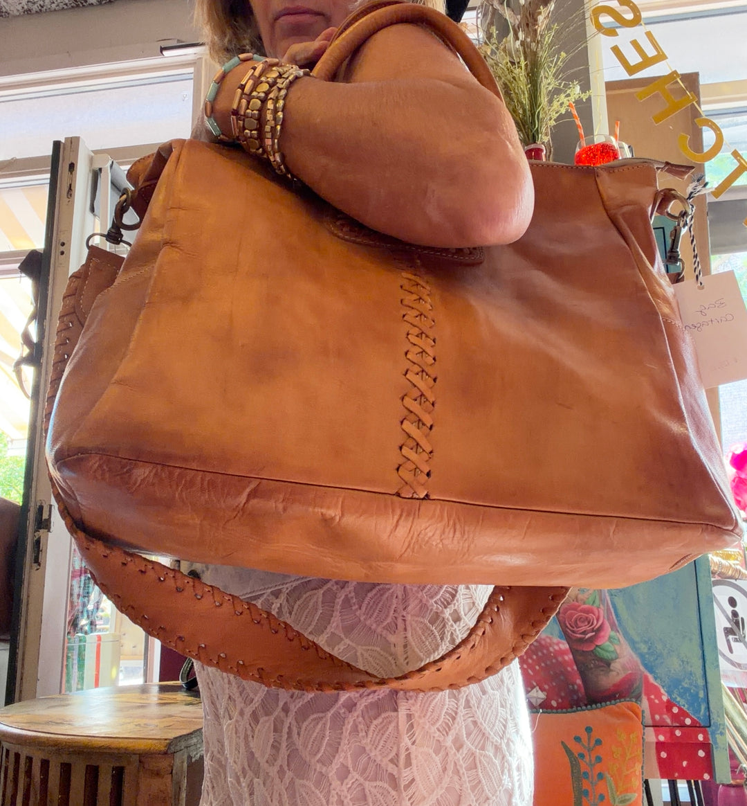 Leren tas “Cartagena”