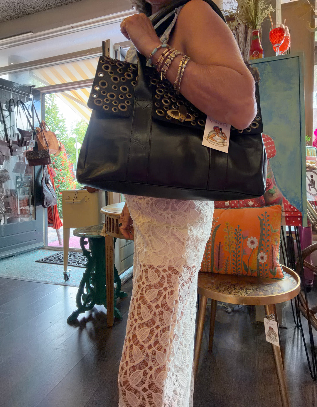 Leren tas “Madrid”