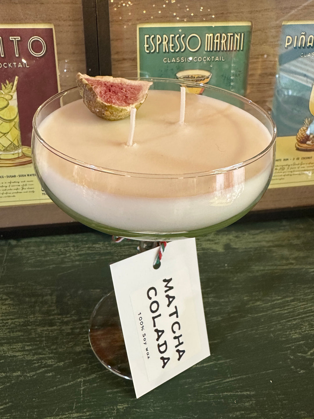 Matcha Colada kaars