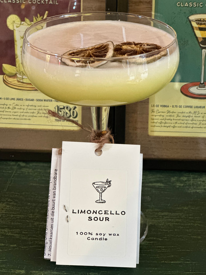 Limoncello Sour kaars