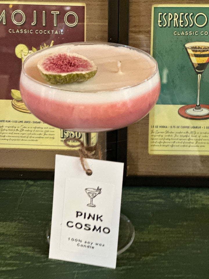 Pink Cosmopolitan kaars