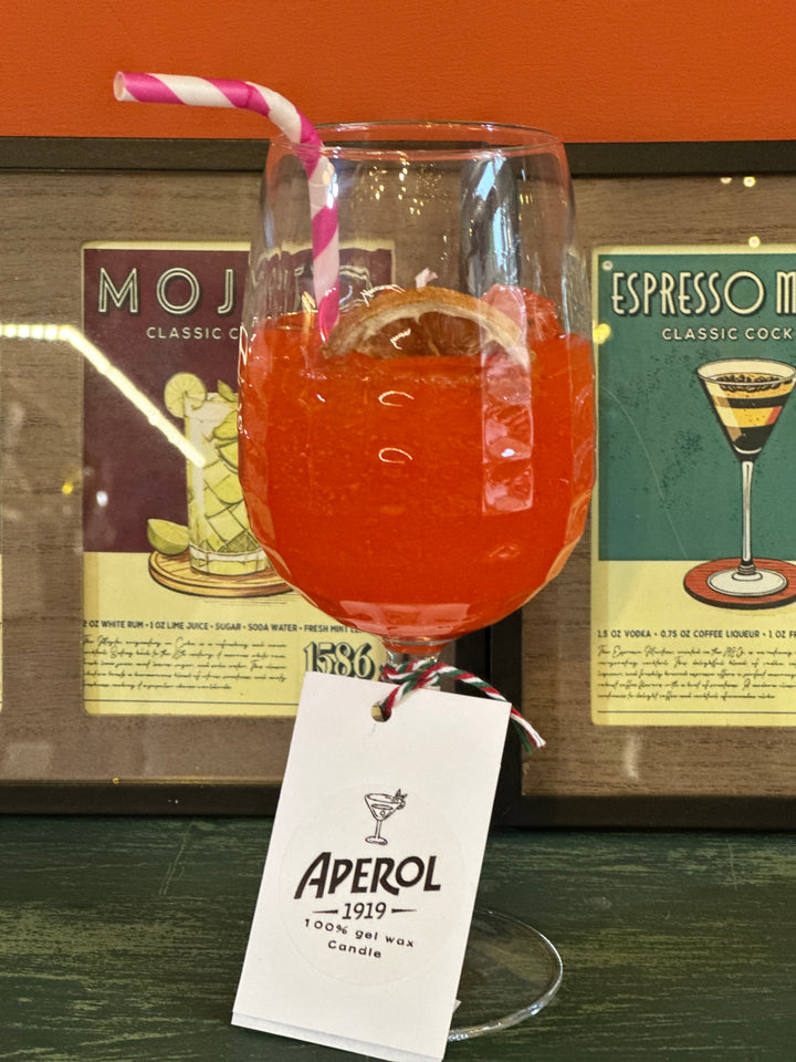 Aperol Spritz kaars