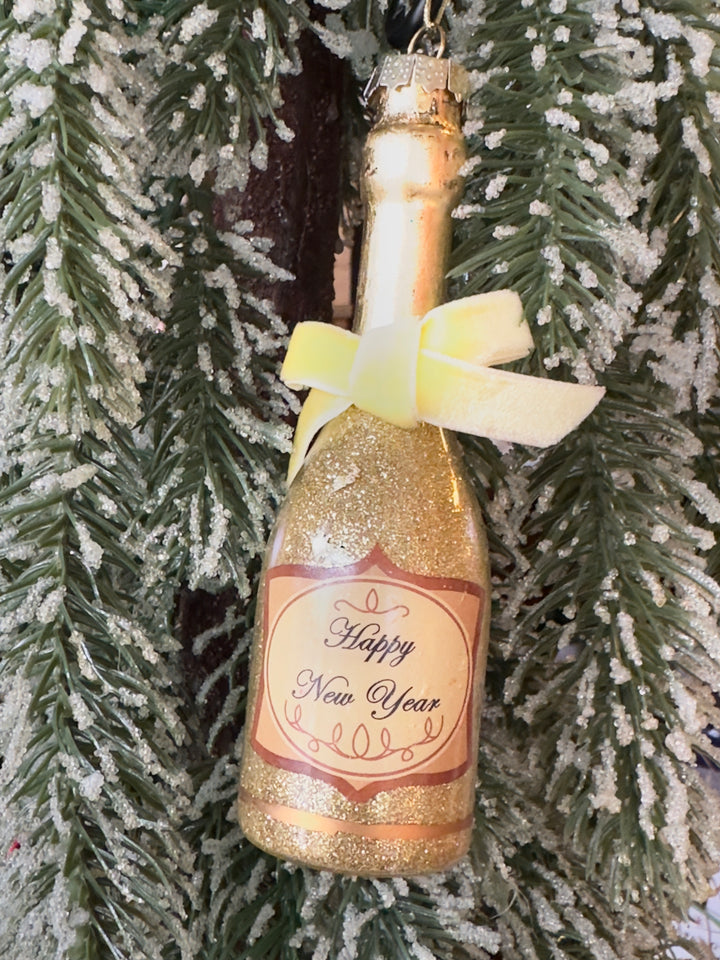 Kerstboom ornament GOLD CHAMPAGNE