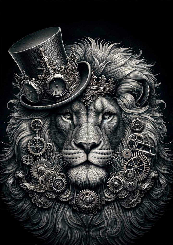 Mint by Michelle decoupage leonardo lion