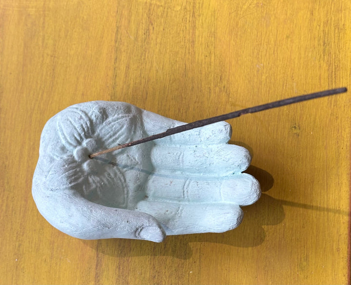 Geurblokje/wierookhouder - Hand
