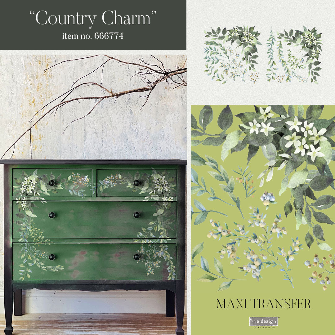 Maxi Transfer "Country Charm" by Redesign with Prima