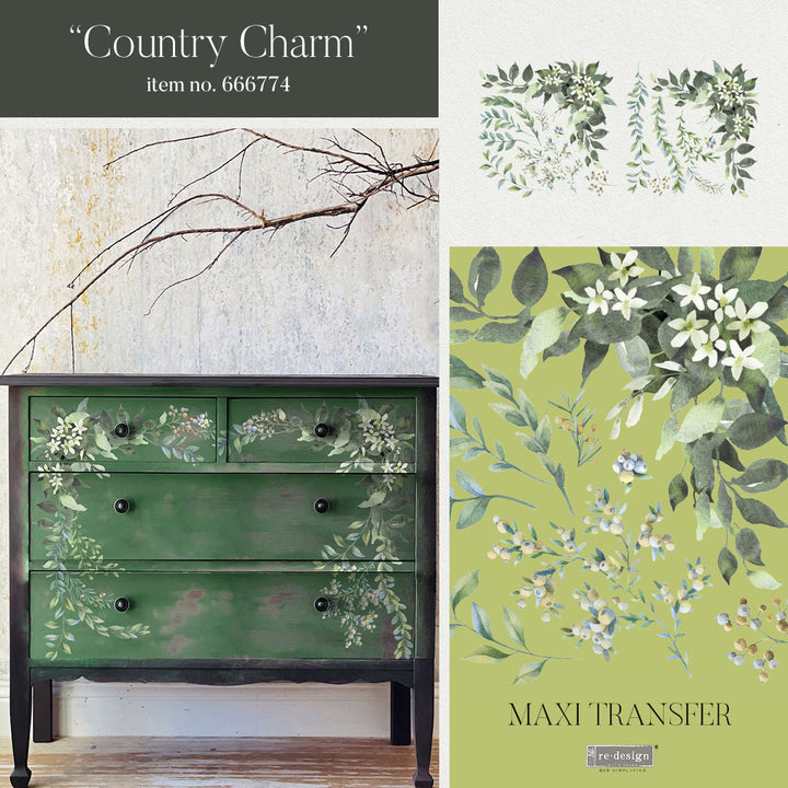 Maxi Transfer "Country Charm" by Redesign with Prima