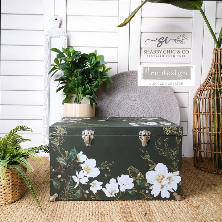 Mini Transfer "White Magnolia" by Redesign with Prima