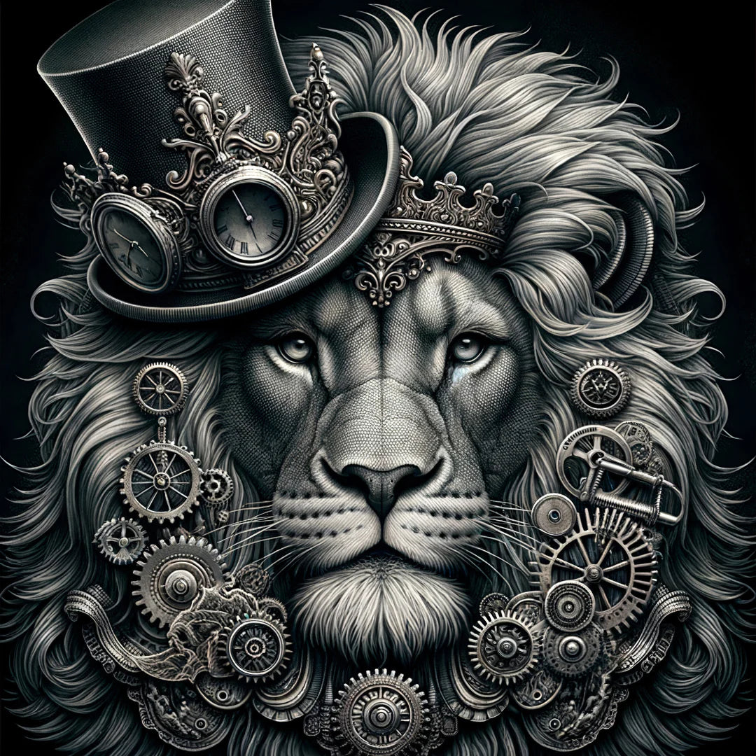 Mint by Michelle decoupage leonardo lion