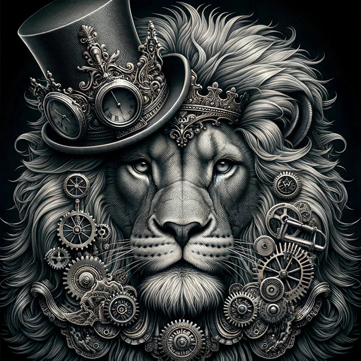 Mint by Michelle decoupage leonardo lion