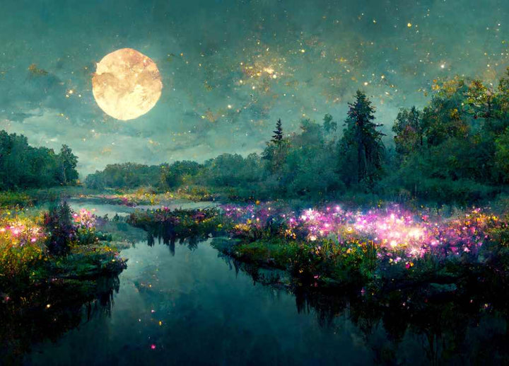 Moon River- Mint by Michelle decoupage paper