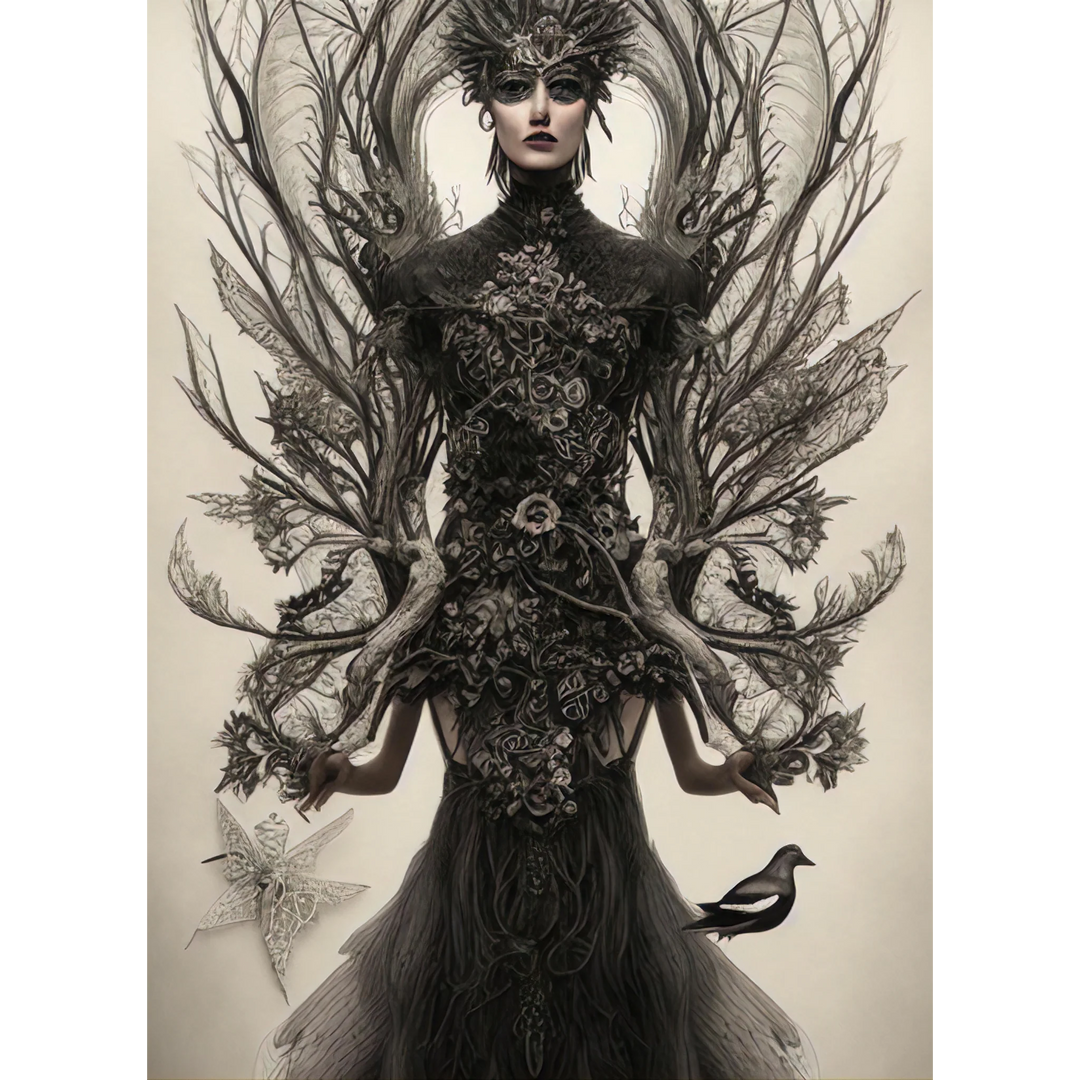 Black Widow - Mint by Michelle decoupage papier