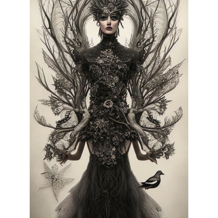 Black Widow - Mint by Michelle decoupage papier