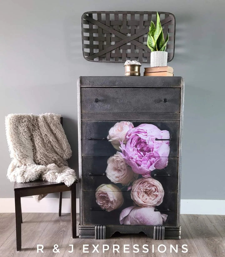 Moody Florals II - Mint by Michelle decoupage papier
