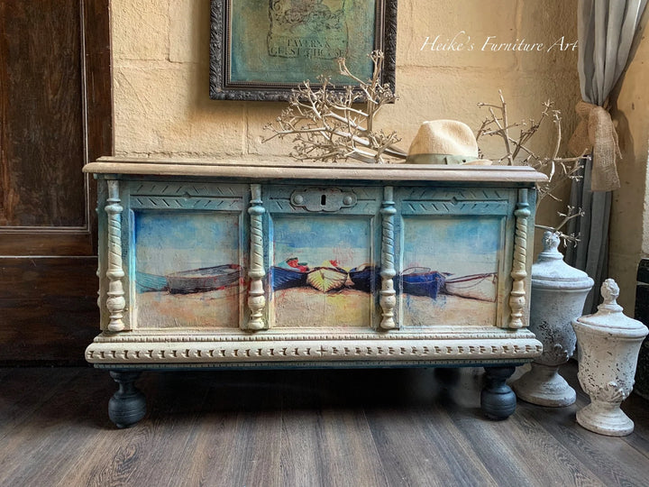 Coastal Blue - Mint by Michelle decoupage papier