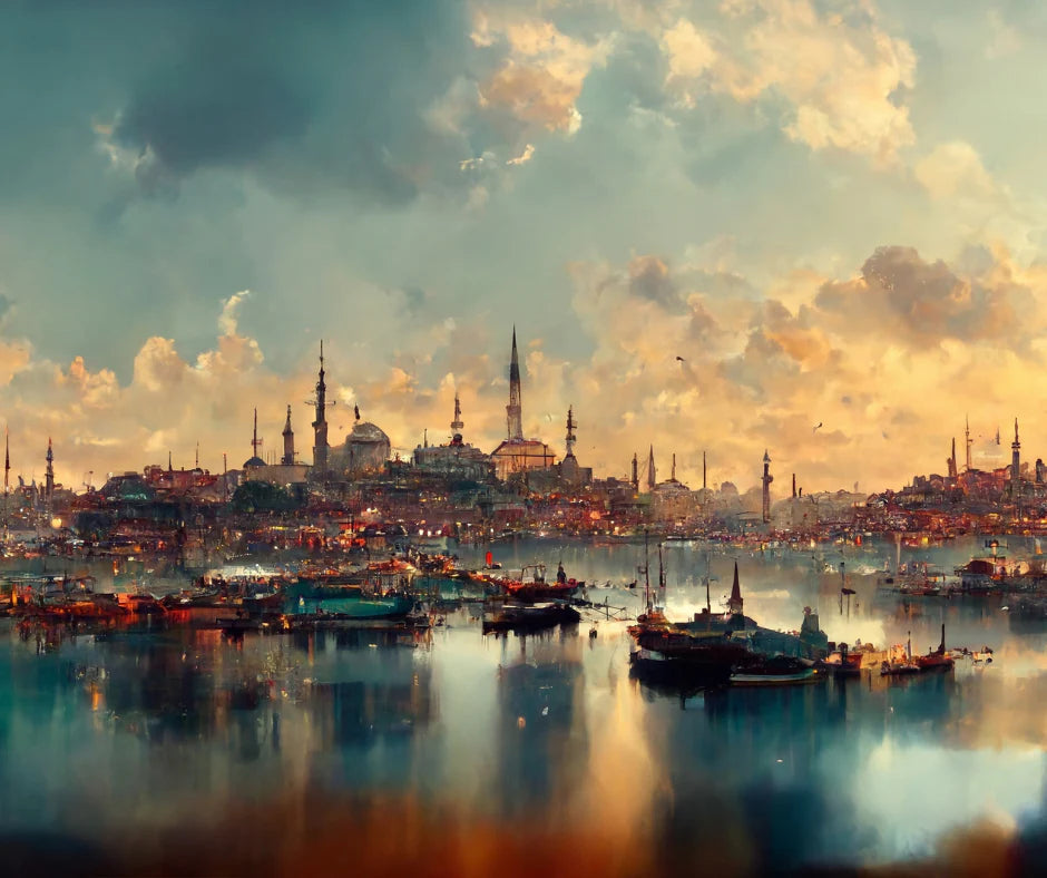 Istanbul - Mint by Michelle decoupage papier